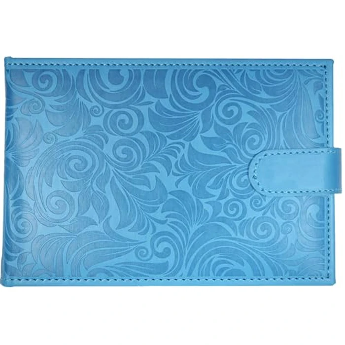 Sky Blue Photo Album (Stores 48 4" x 6" photos, Brag Book) by Peter Pauper Press - Image 2