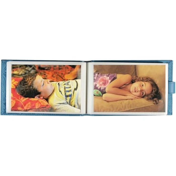 Sky Blue Photo Album (Stores 48 4" x 6" photos, Brag Book) by Peter Pauper Press - Image 3