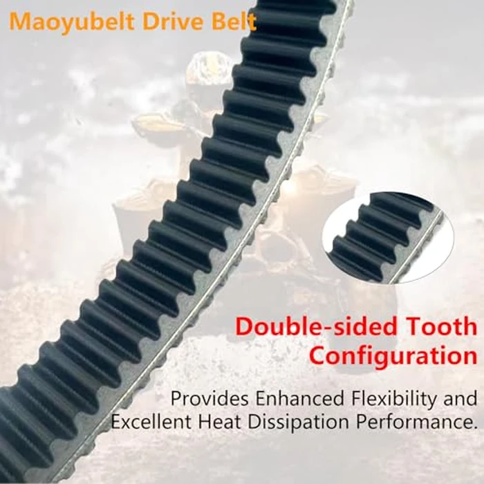 Maoyubelt Drive Belt Replacement for Kymco Downtown 300/350 Shadow GTi300 K-XCT Nikita for J300 |#23100-LEA7-E01 by Maoyubelt - Image 3
