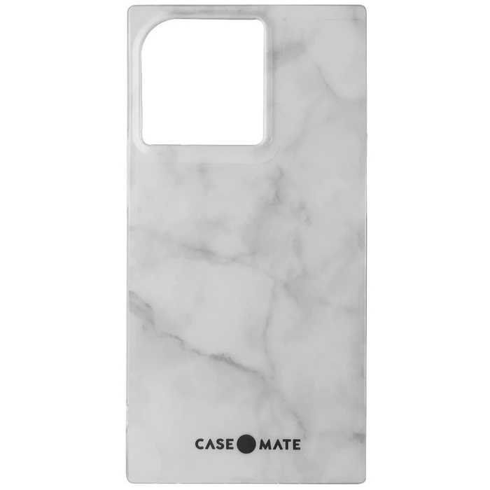 Case-Mate BLOX Series Square Phone Case for Apple iPhone 13 Pro - White Marble by Case-Mate - Refurbished - Excellent condition - US$8.23