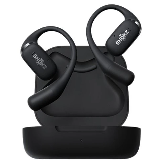 SHOKZ OpenFit T910 Open-Ear True Wireless Earbuds - Black by SHOKZ - Refurbished - Excellent condition