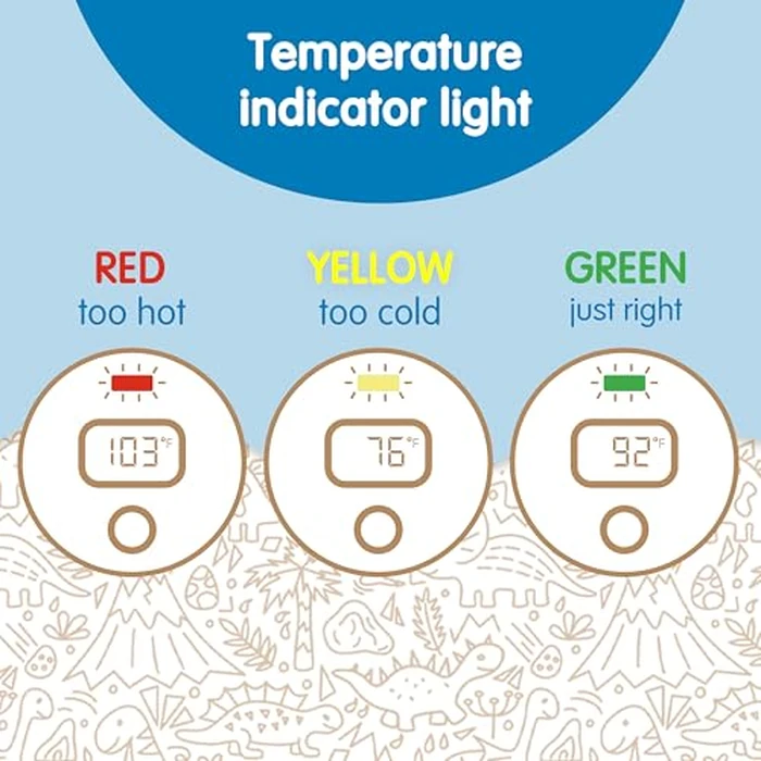 Dr. Brown's CleanUp Temposaurus Floating Bath Thermometer for Accurately Measuring Baby’s Bath Water Temperature, BPA Free by Dr. Brown's - Image 3