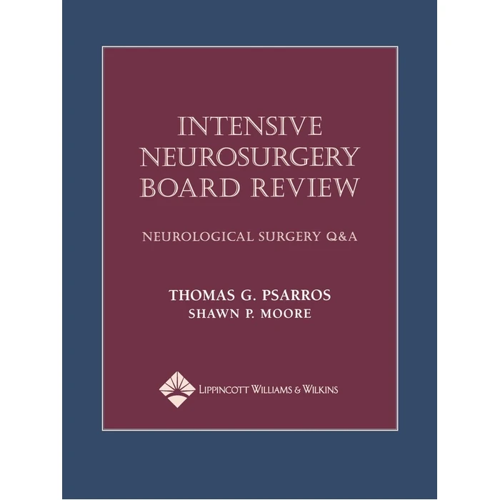 Intensive Neurosurgery Board Review: Neurological Surgery Q&A by Lippincott Williams & Wilkins - Used - Good condition - US$78.96