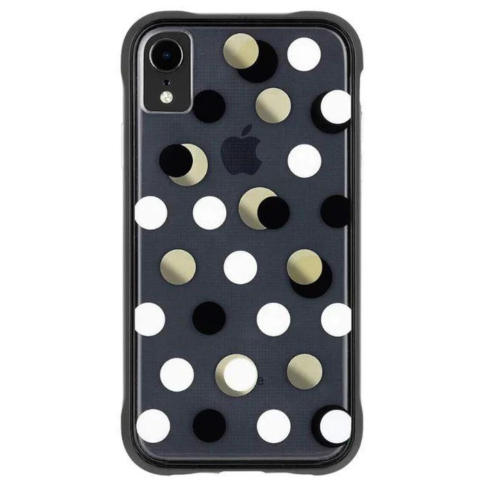 Case-Mate Wallpapers Case for iPhone XS Max - Black Metallic Dot by Case-Mate - Refurbished - Brand New condition
