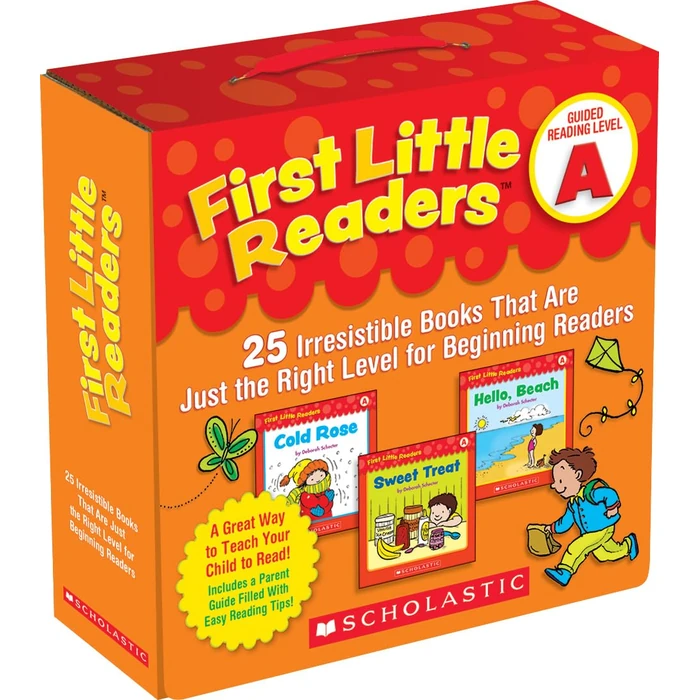 First Little Readers Parent Pack: Guided Reading Level A: 25 Irresistible Books That Are Just the Right Level for Beginning Readers by Scholastic - Used - Acceptable condition