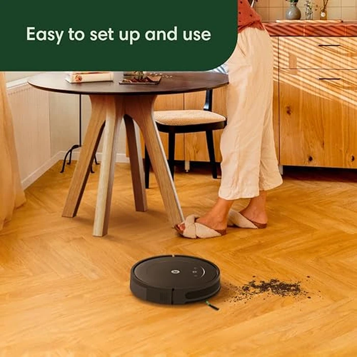 iRobot Roomba Vac Robot Vacuum (Q011) - Power-Lifting Suction, Quieter Cleaning Mode, Multi-Surface Cleaning, Cleans in Neat Rows, Easy to use, Self-Charging by iRobot - Image 7