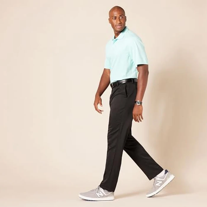 Amazon Essentials Men's Slim-Fit Stretch Golf Pant, Black, 33W x 29L by Amazon Essentials - Image 7