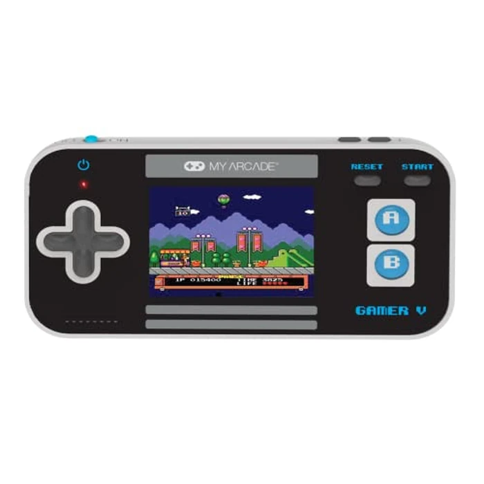 My Arcade Gamer V Classic-Blue: Portable Gaming System with 220 Games, 2.5" Color Display, Pocket Size (DGUN-3919) by MY ARCADE - Image 1