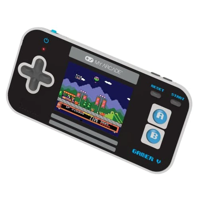 My Arcade Gamer V Classic-Blue: Portable Gaming System with 220 Games, 2.5" Color Display, Pocket Size (DGUN-3919) by MY ARCADE - Image 3