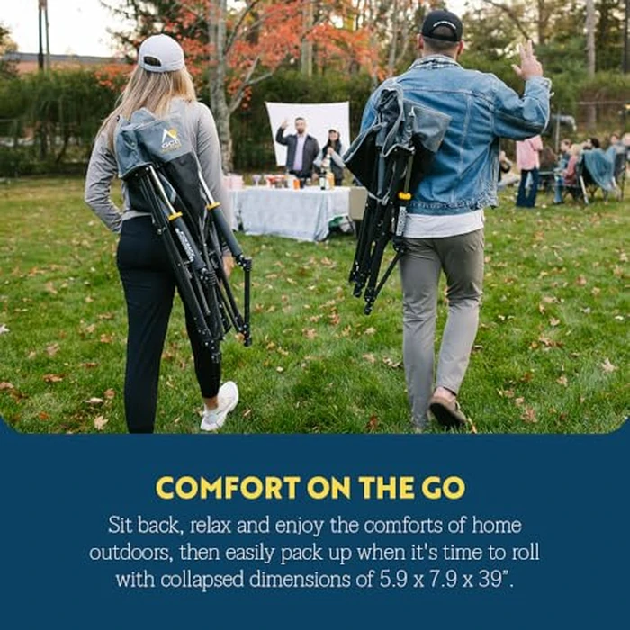 GCI Outdoor Kickback Rocker Outdoor Rocking Chair with Beverage Holder by GCI Outdoor - Image 6