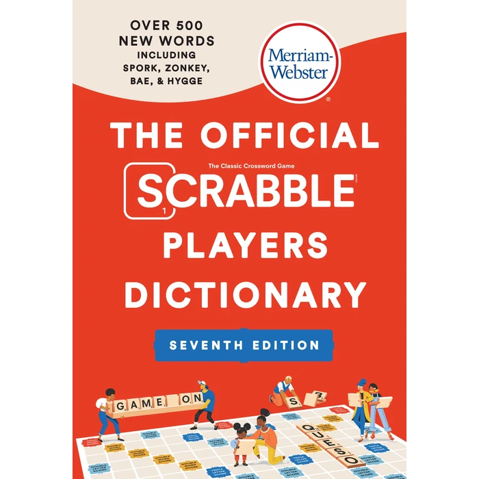 The Official SCRABBLE(R) Players Dictionary, Seventh Ed., Newest Edition, 2023 Copyright, (Jacketed Hardcover) by Merriam-Webster - Used - Good condition - US$5.00