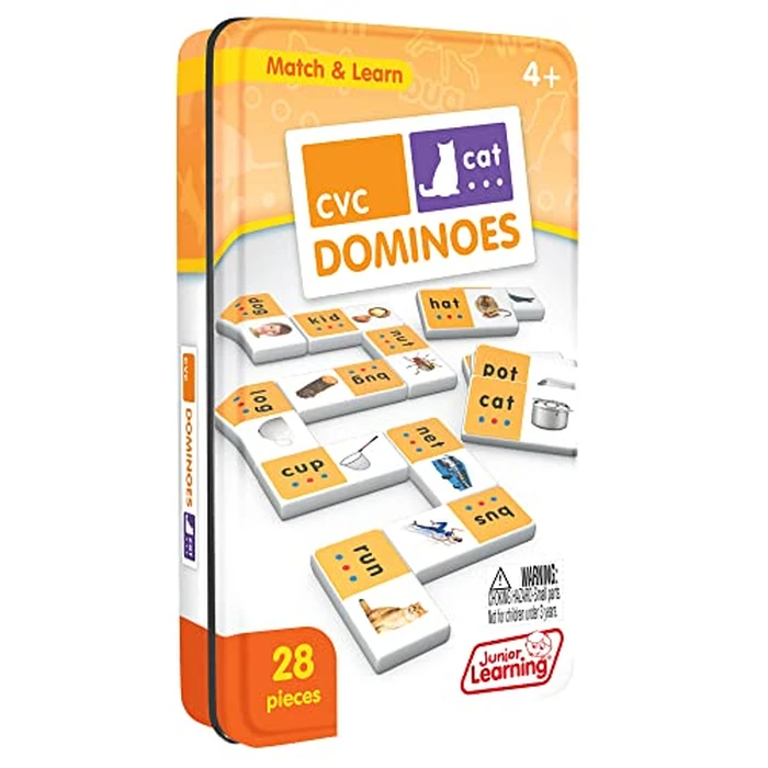 Junior Learning CVC Match & Learn Dominoes by Junior Learning - Image 1