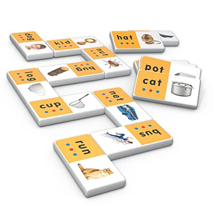 Junior Learning CVC Match & Learn Dominoes by Junior Learning - Image 2