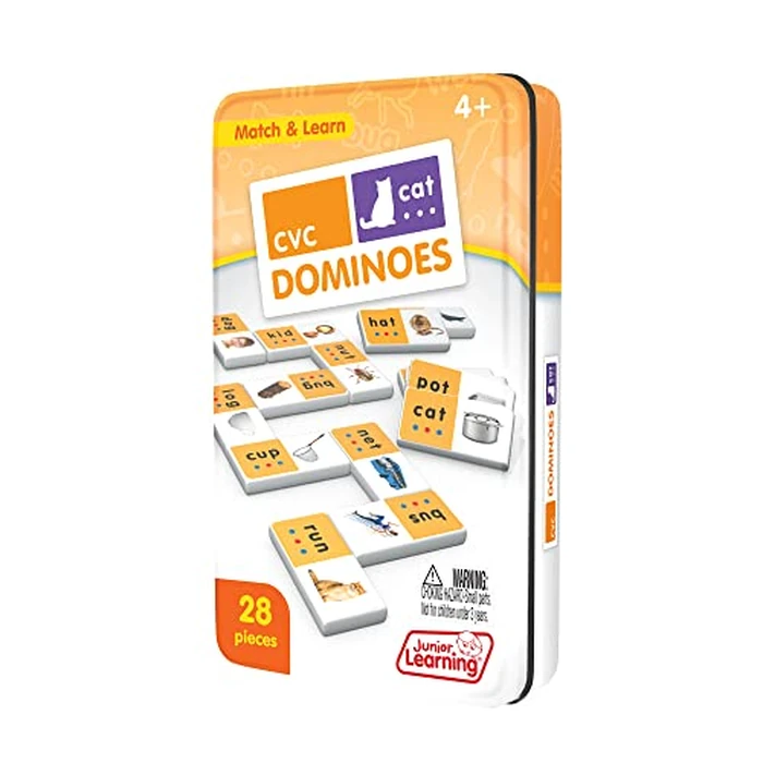 Junior Learning CVC Match & Learn Dominoes by Junior Learning - Image 4