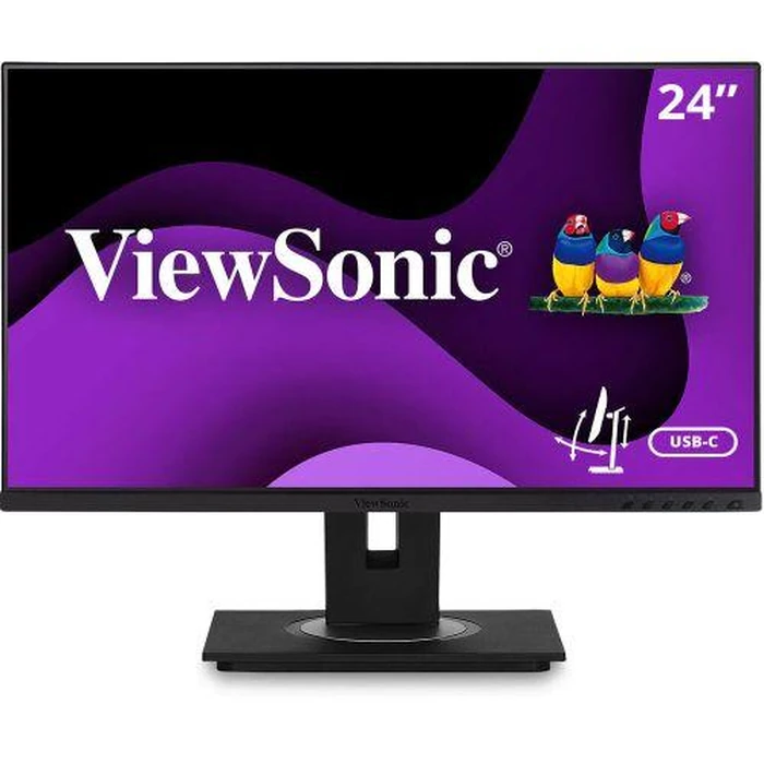 ViewSonic VG2455 IPS Monitor 24" - Black - 24 Inch by ViewSonic - Image 1