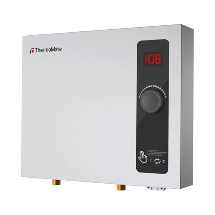 Tankless Water Heater Electric, thermomate 14kW at 240 Volt, On Demand Instant Hot Water Heater for Shower, Self-Modulating Save Energy, Save Space, 2.66GPM at 35 degreesF Rise ET140 by thermomate - Used - Very Good condition - CA$260.57