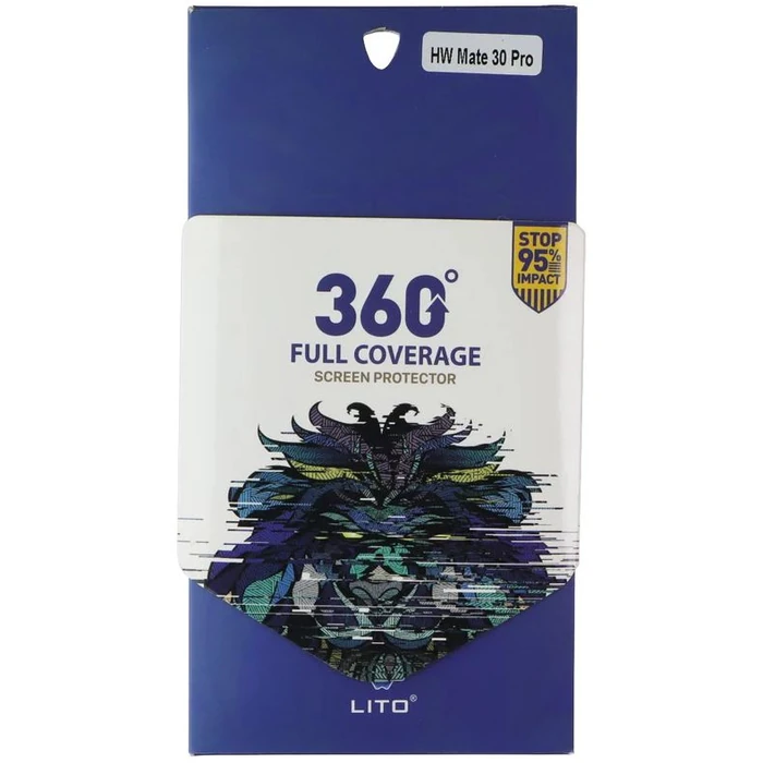 LITO 360 Full Coverage Screen Protector for Huawei Mate 30 Pro - Clear by LITO - Refurbished - Brand New condition - US$8.28