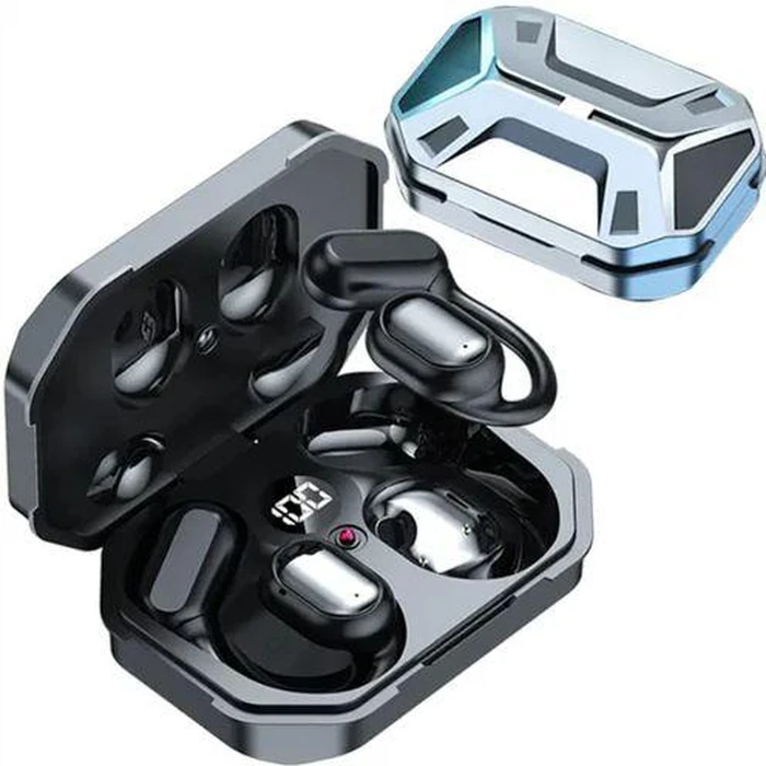 JR06 Wireless Clip-on Earbuds HD Voice Call Sport HiFi Sound Quality - Black - Refurbished - Excellent condition