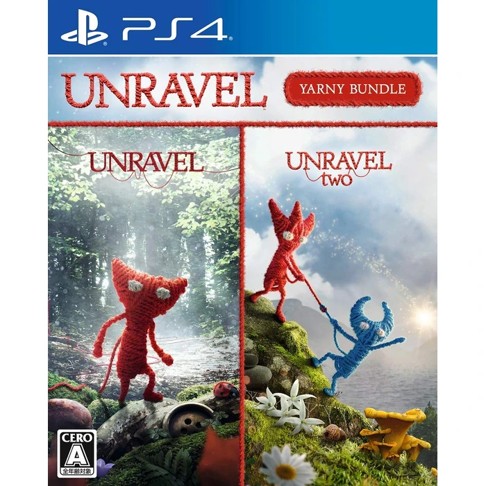 Electonic Arts Unravel Yarny Bundle SONY PS4 PLAYSTATION 4 JAPANESE VERSION by Electronic Arts - Used - Like New condition - US$25.96