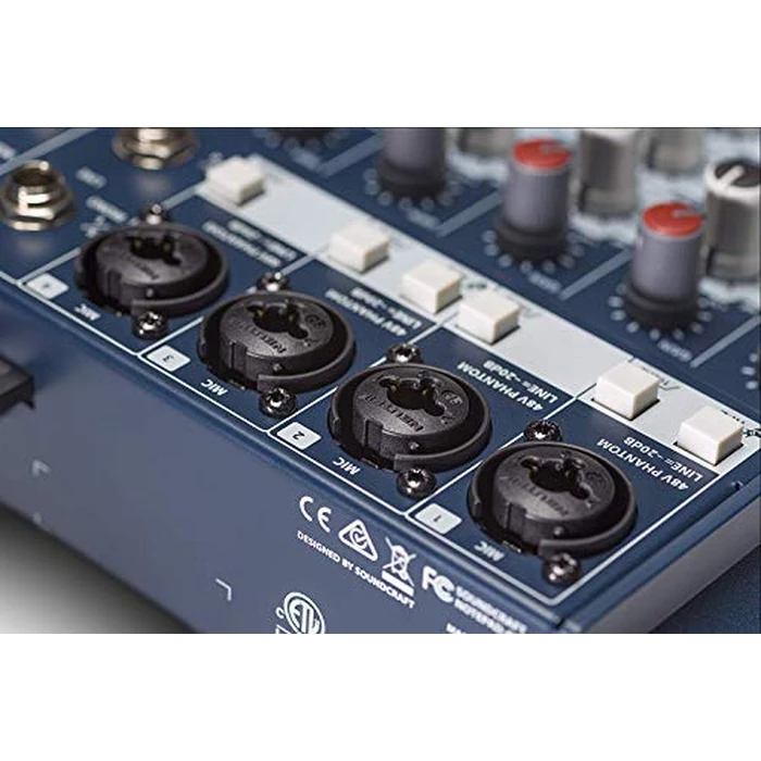 Soundcraft Notepad-12FX Small-format Analog Mixing Console with USB I/O and Lexicon Effects by Soundcraft - Image 8