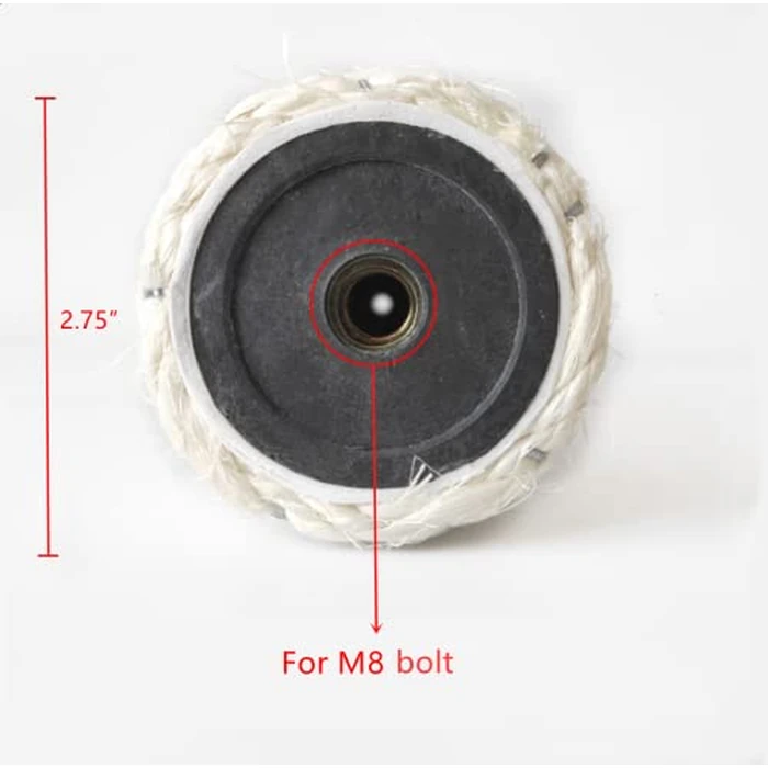 SHENGOCASE 2-Pack 17.7" L, Ø 2.75" Cat Tree Tower Accessories Replacement Post with M8 Bolt, DIY Cat Scratching Post Replacement Part Pole by SHENGOCASE - Image 5