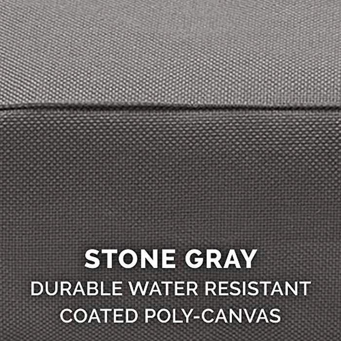 Furhaven Replacement Dog Bed Cover Water-Resistant Indoor/Outdoor Logo Print Oxford Polycanvas Mattress, Washable - Stone Gray, Jumbo (X-Large) by Furhaven - Image 4