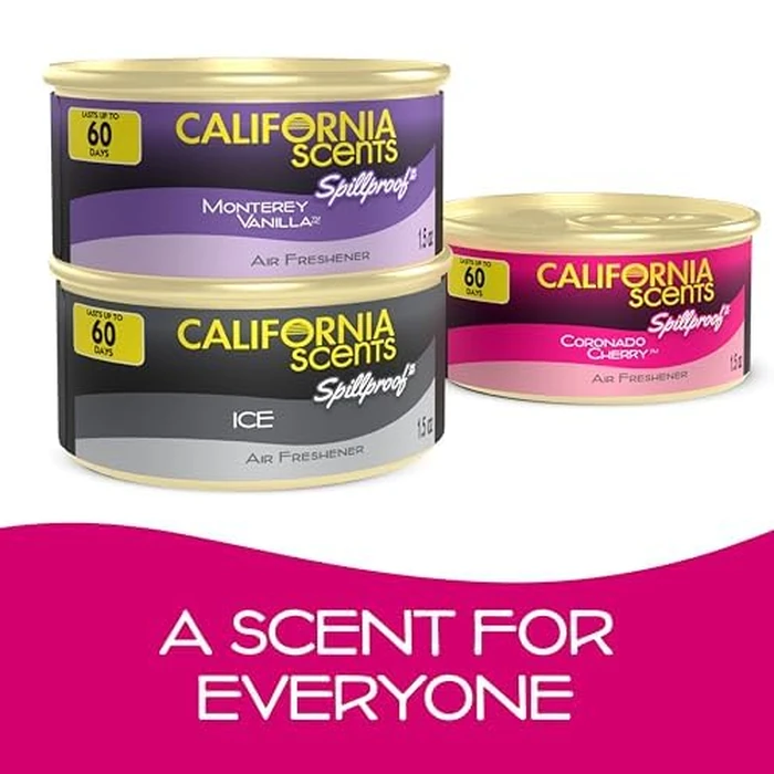 Can Air Freshener and Odor Neutralizer by California Scents, Set of 12 Spillproof Cans for Home and Car, Coronado Cherry, 1.5 Oz Each by California Scents - Image 6