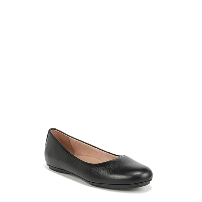 Naturalizer Women's Maxwell Ballet Flat Black Tumbled Leather 9 N by Naturalizer - Used - Very Good condition - US$46.79