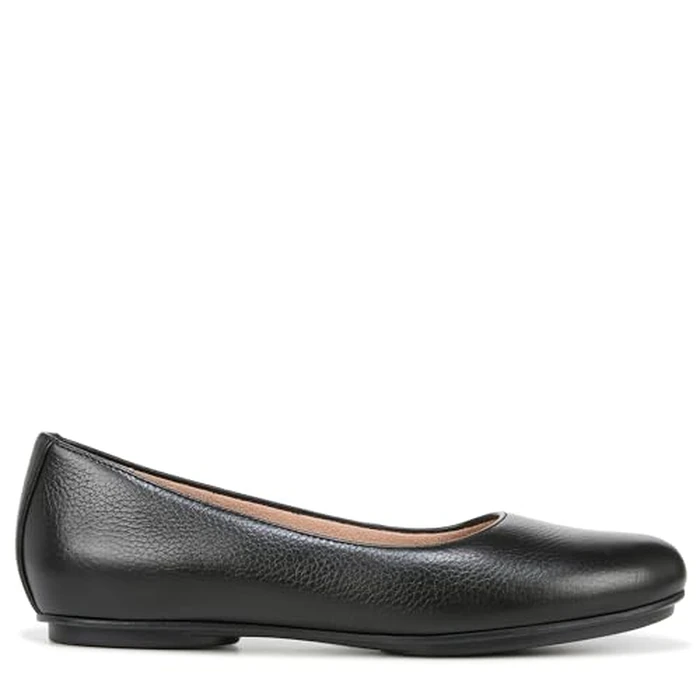 Naturalizer Women's Maxwell Ballet Flat Black Tumbled Leather 9 N by Naturalizer - Image 6