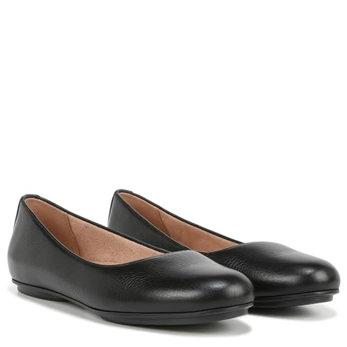 Naturalizer Women's Maxwell Ballet Flat Black Tumbled Leather 9 N by Naturalizer - Image 7