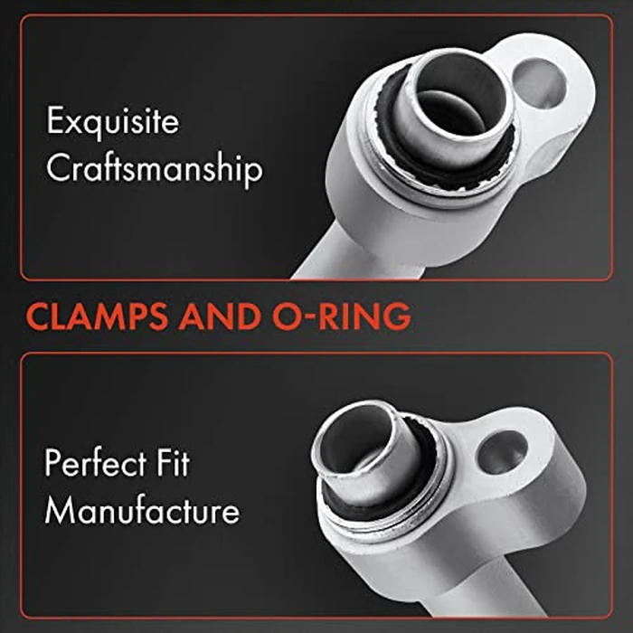 A-Premium A/C Suction Hose Assembly Compatible with Chevrolet Tahoe, Suburban 1500/2500, Avalanche 1500/2500 & GMC Yukon, Yukon XL 1500/2500 & Cadillac Escalade, Escalade ESV/EXT, Compressor to Evap by A-Premium - Image 3