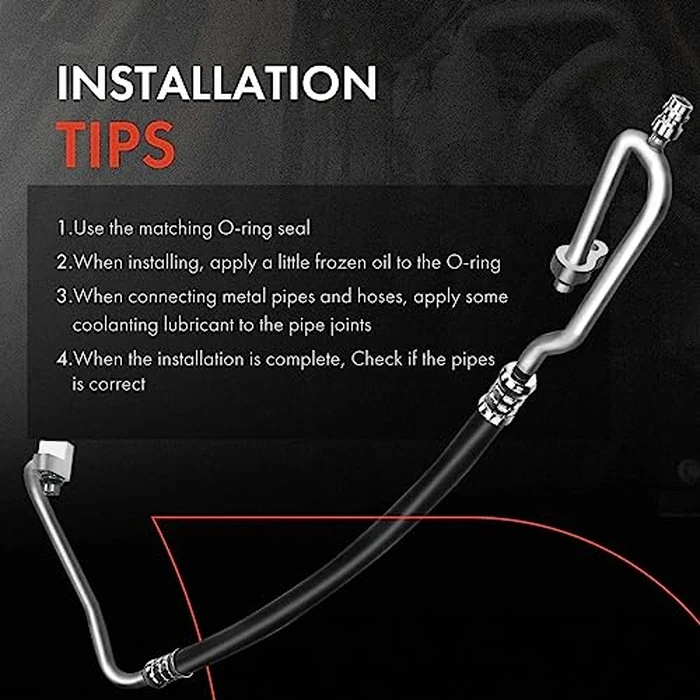 A-Premium A/C Discharge Line Hose Assembly Compatible with Hyundai Elantra 2014-2016, Elantra GT 2014-2017, Compressor to Condenser by A-Premium - Image 6