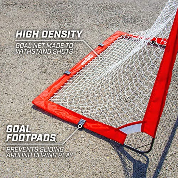 GoSports Hockey Street Set - Includes Pop-Up Goal and 2 Hockey Sticks with 2 Balls by GoSports - Image 5