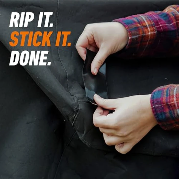 Gorilla All Weather Duct Tape, Black, 1.88" x 25 yd (Pack of 1) - UV and Temperature Resistant Waterproof Tape for Outdoor Repairs by GORILLA - Image 4