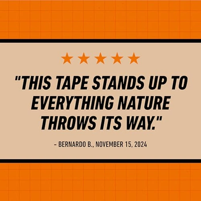 Gorilla All Weather Duct Tape, Black, 1.88" x 25 yd (Pack of 1) - UV and Temperature Resistant Waterproof Tape for Outdoor Repairs by GORILLA - Image 8