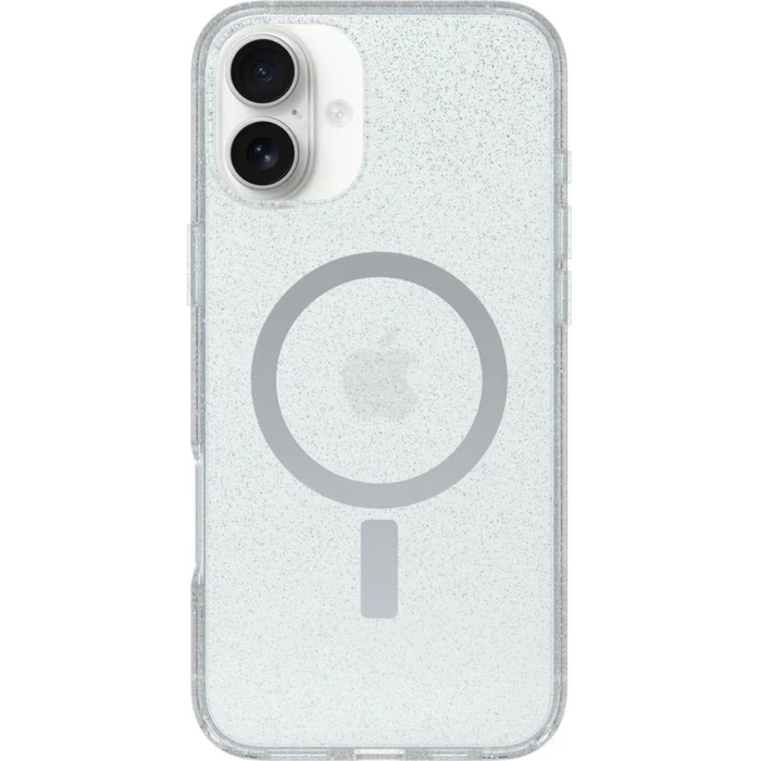 OtterBox Symmetry Series Clear Phone Case with MagSafe for iPhone 16 Plus - Stardust by OtterBox - Image 2