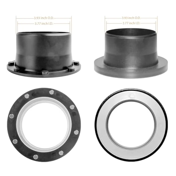 O'SKOOL 4" Magnetic Dust Collection Fittings Kit, Quick Connect Hose, Port and Connectors for Woodworking Dust Collection Systems, DC06 by O'SKOOL - Image 3