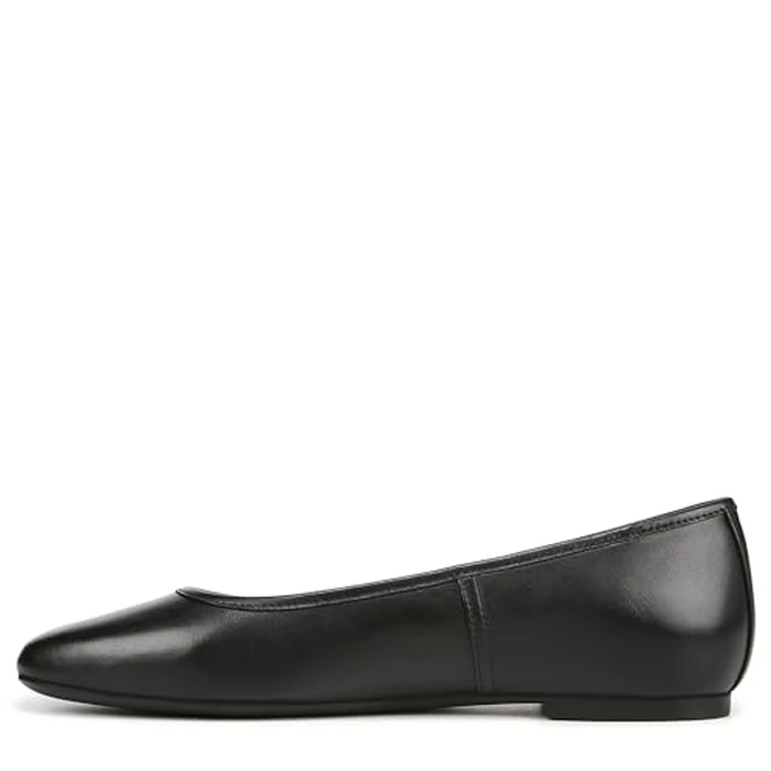 Vionic Womens Orinda Ballet Flat Black Leather 6.5 W by Vionic - Image 2
