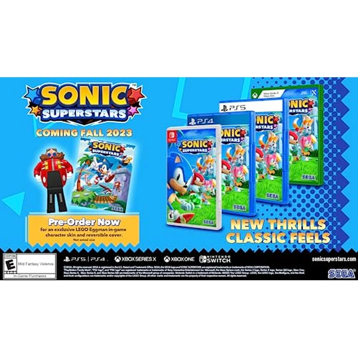 Sonic Superstars - PlayStation 5 by SEGA - Used - Very Good condition - US$17.95