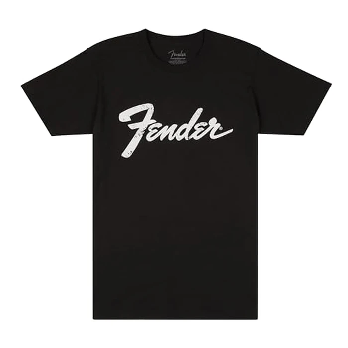 Fender Logo Date Back Tee, Black, XL by Fender - Image 1