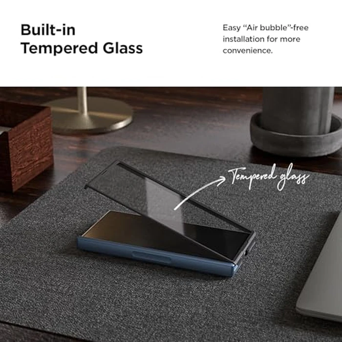 VRS DESIGN Terra Guard Active for Galaxy Z Fold 7 (2025) - Rugged Magnetic Case with Built-in Screen Protector & Semi-Auto Hinge Protection (Navy) by VRS DESIGN - Image 5