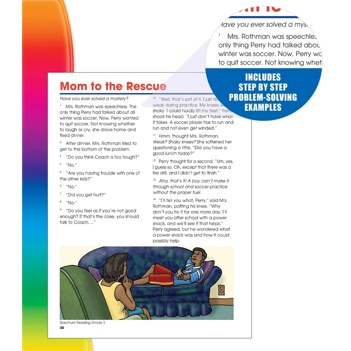 Spectrum Reading Comprehension 3rd Grade Workbooks, Nonfiction and Fiction Passages, Main Idea, Story Structure, and More, Classroom or Homeschool Curriculum by Spectrum - Image 4