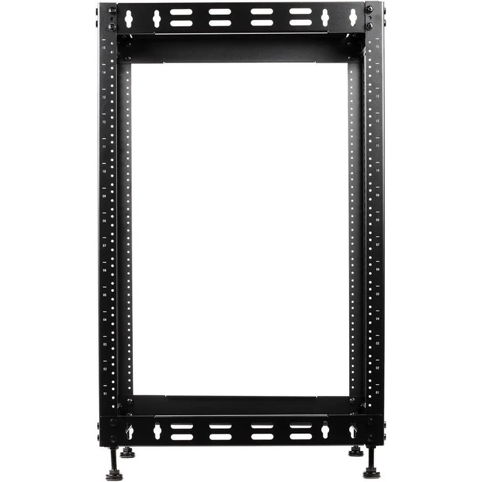 Rosewill 15U Open Frame Network Rack for Servers & AV Gear,Server Rack Floor Standing or Wall Mounted, AV Rack for 19" Networking, Servers and Audio by Rosewill - Image 2