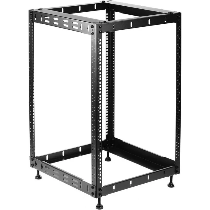 Rosewill 15U Open Frame Network Rack for Servers & AV Gear,Server Rack Floor Standing or Wall Mounted, AV Rack for 19" Networking, Servers and Audio by Rosewill - Image 3