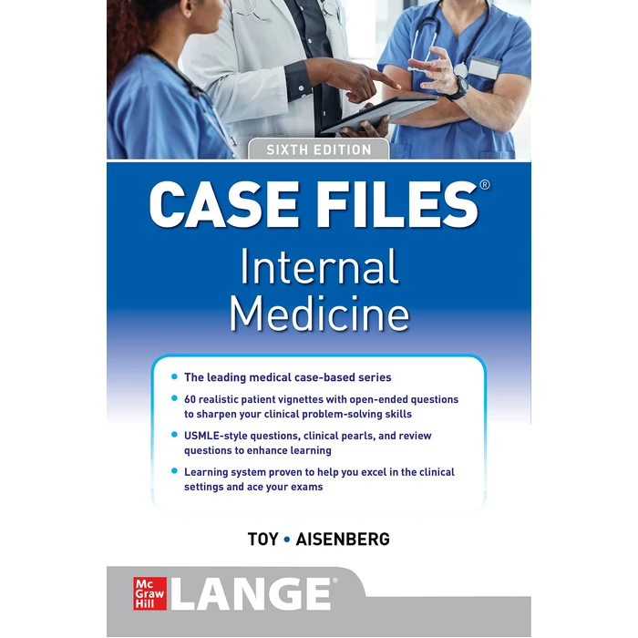 Case Files Internal Medicine, Sixth Edition by McGraw-Hill Education - Used - Acceptable condition