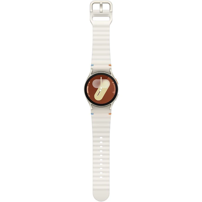 Galaxy Watch7 (Bluetooth) - 32GB - 40mm - Cream Aluminum Case with Cream Silicone Sport Band by Samsung - Image 6