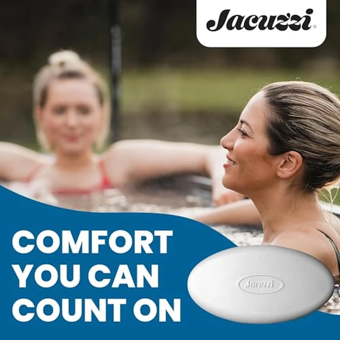 Jacuzzi J-200 Series Spa Pillow - Oval Snap-in Hot Tub Headrest for 2008+, Part #2472‑828, Replacement Spa Pillow, Upgrade Comfort, Tool-Free Installation, Easy to Clean, Long-Lasting Support by Jacuzzi - Image 6