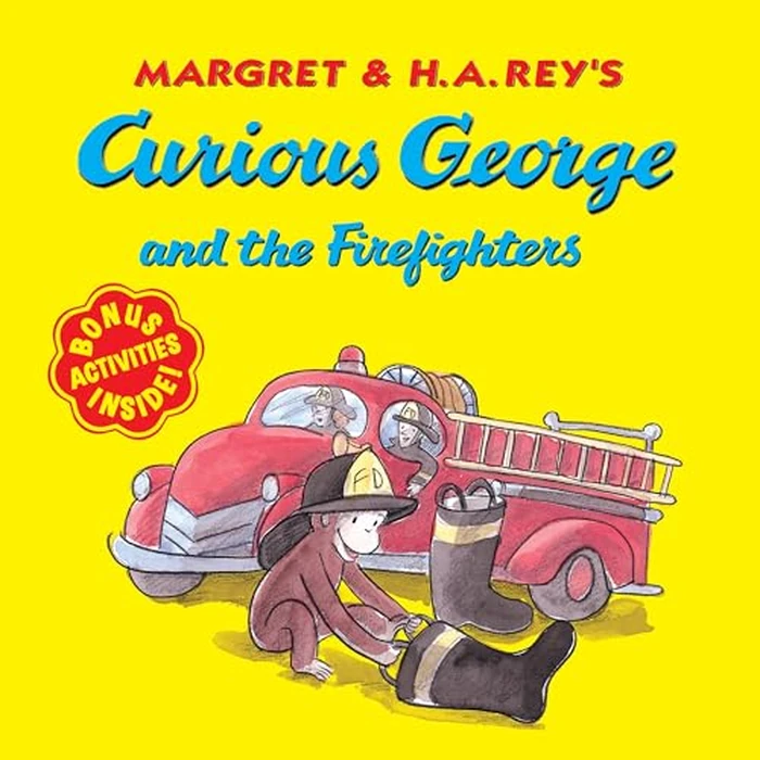 Curious George and the Firefighters: A Fun Firehouse Adventure with Curious George on a School Field Trip to the Busy Station by Clarion - Used - Acceptable condition