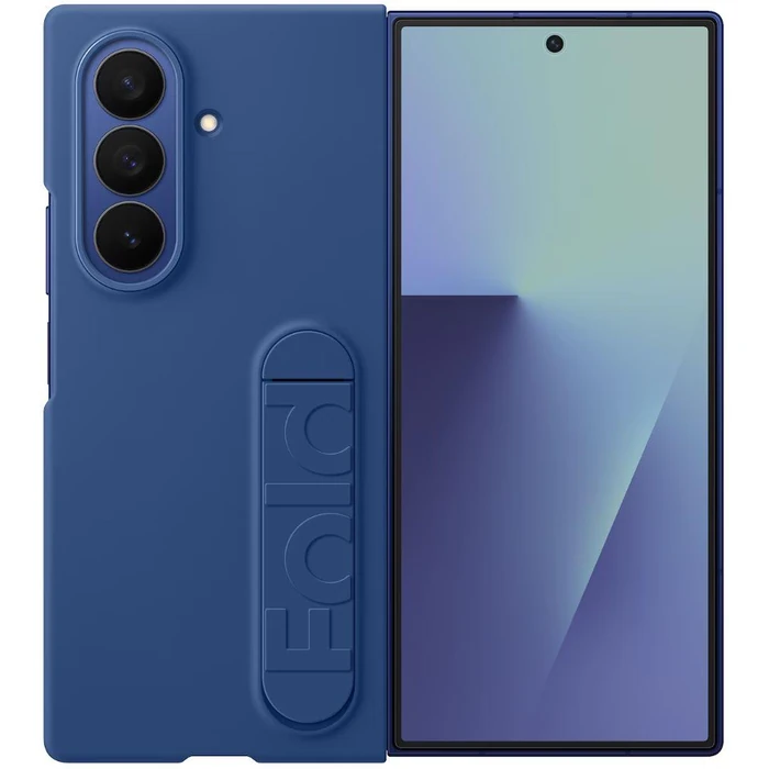 Samsung Silicone Phone Case for Samsung Galaxy Z Fold7 - Blue by Samsung - Refurbished - Brand New condition