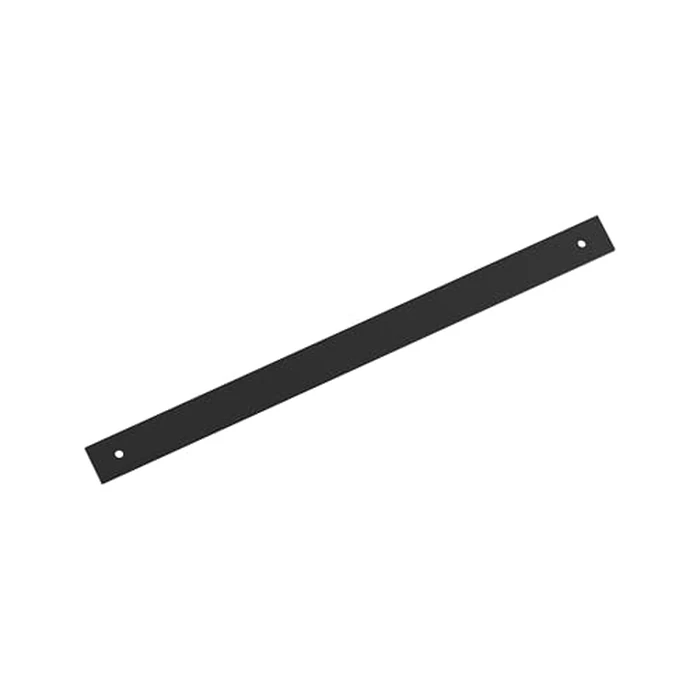 Amerock Ladera 12-5/8 inch (320mm) Center-to-Center Rectangle Matte Black Cabinet Pull Backplate, BP37768MB by Amerock - Image 1